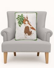 Load image into Gallery viewer, Bunny Carrot Hook Pillow - Mary Lake Thompson
