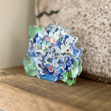 Load image into Gallery viewer, Hydrangea Bold Bloom Acrylic Block
