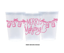 Load image into Gallery viewer, Merry Mahjong | Frost Flex Cups (12 oz)
