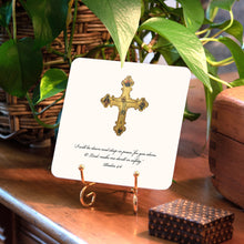 Load image into Gallery viewer, 24 Large Cross Quote Cards with Easel, 5.5"
