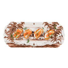 Load image into Gallery viewer, Country Estate Harvest 15" Hostess Tray, Sepia
