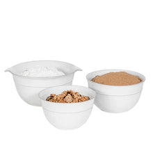 Load image into Gallery viewer, Puro Nesting Serving Bowl Set, 3pc | Whitewash
