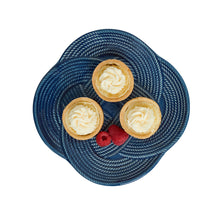 Load image into Gallery viewer, Mystic Knot Dessert/Salad Plate, Denim
