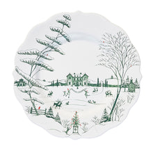 Load image into Gallery viewer, Winter Frolic Dinner Plate, Evergreen
