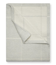Load image into Gallery viewer, The Lightweight Blanket, Windowpane Light Grey
