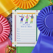 Load image into Gallery viewer, Jockeys &amp; Juleps Kentucky Derby Betting Cards, 10 ct
