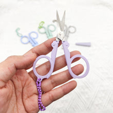 Load image into Gallery viewer, Portable Folding Scissors with Sheath, Foggy
