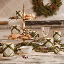 Load image into Gallery viewer, Frasier Fir Frosted Plaid Medium Candle
