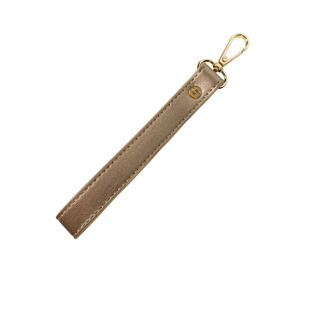 PurseN Wristlet Strap, Gold Dust
