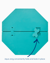 Load image into Gallery viewer, Green Aqua Jong Pool Mat
