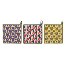 Load image into Gallery viewer, Cotton Slub Pot Holder, 8&quot; | Lavender
