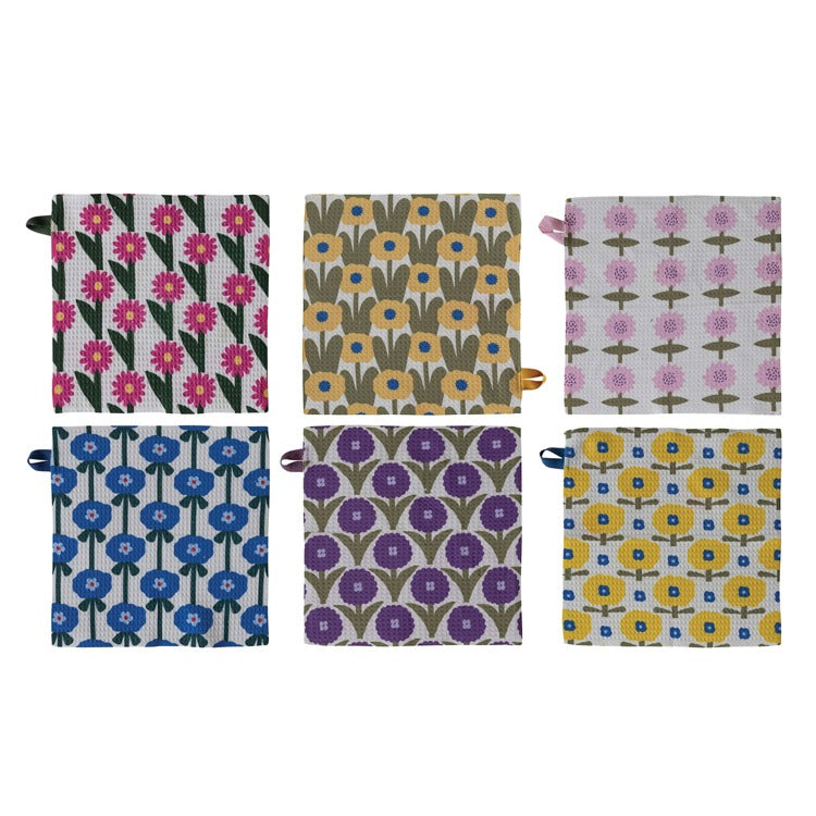 Recycled Microfiber Dish Cloth, | Mod Yellow