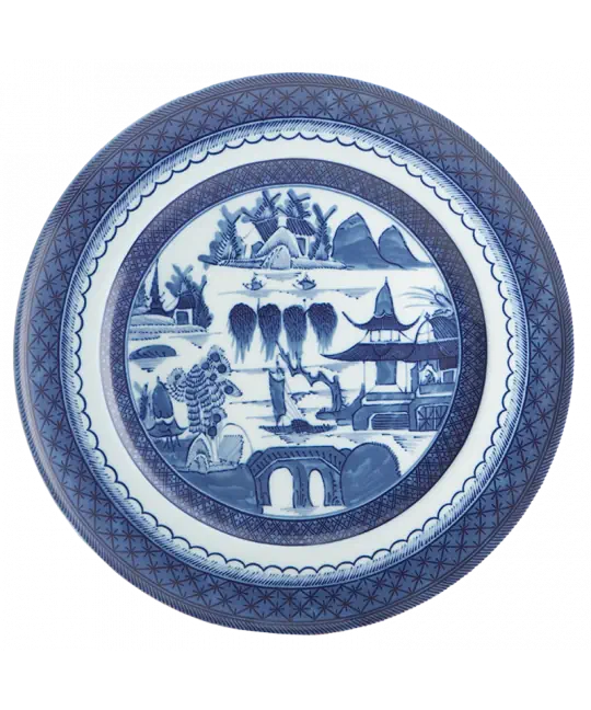 Blue Canton Dinner Plate