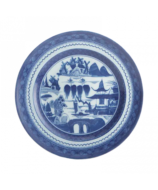 Blue Canton Dessert Plate