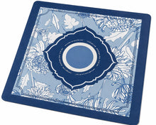 Load image into Gallery viewer, Blue Botanical Mahjong Mat
