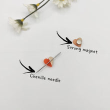 Load image into Gallery viewer, Small Heart Needle Minder, Pink
