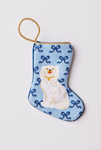 Load image into Gallery viewer, Paige Minear- Sitting Like Royalty in Blue Bauble Stocking
