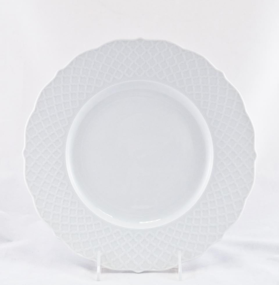 Empire White Dinner Plate