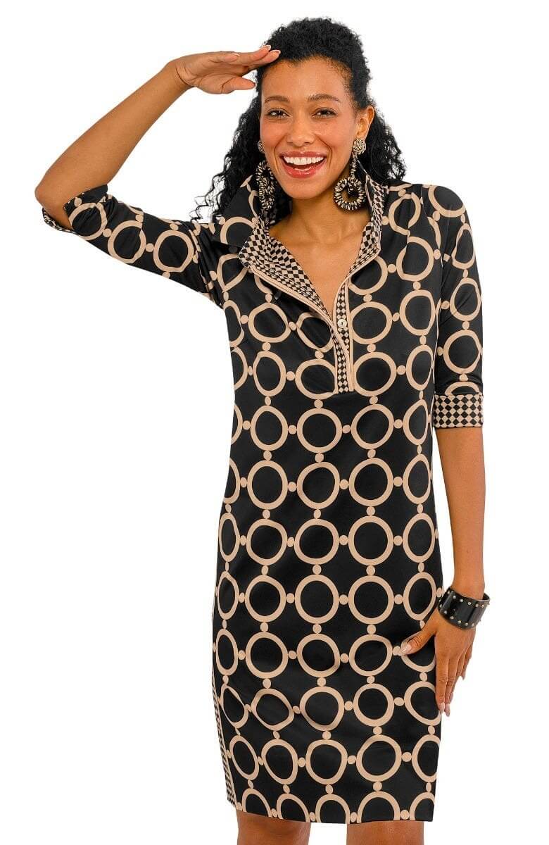 Everywhere Dress, Dip & Dot | Black