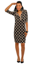 Load image into Gallery viewer, Everywhere Dress, Dip &amp; Dot | Black
