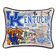 Load image into Gallery viewer, University of Kentucky Collegiate Embroidered Pillow, 16x20&quot;
