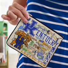 Load image into Gallery viewer, University of Kentucky Collegiate Zip Pouch
