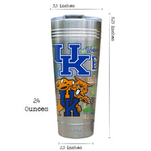 Load image into Gallery viewer, University of Kentucky Stainless Steel Tumbler, 24 oz

