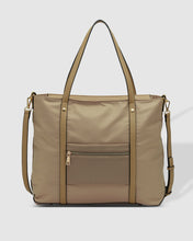 Load image into Gallery viewer, Nora Nylon Travel Tote, Beige
