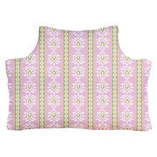 Load image into Gallery viewer, The Headboard Pillow® - Rosemary Stripe Pink Twin XL
