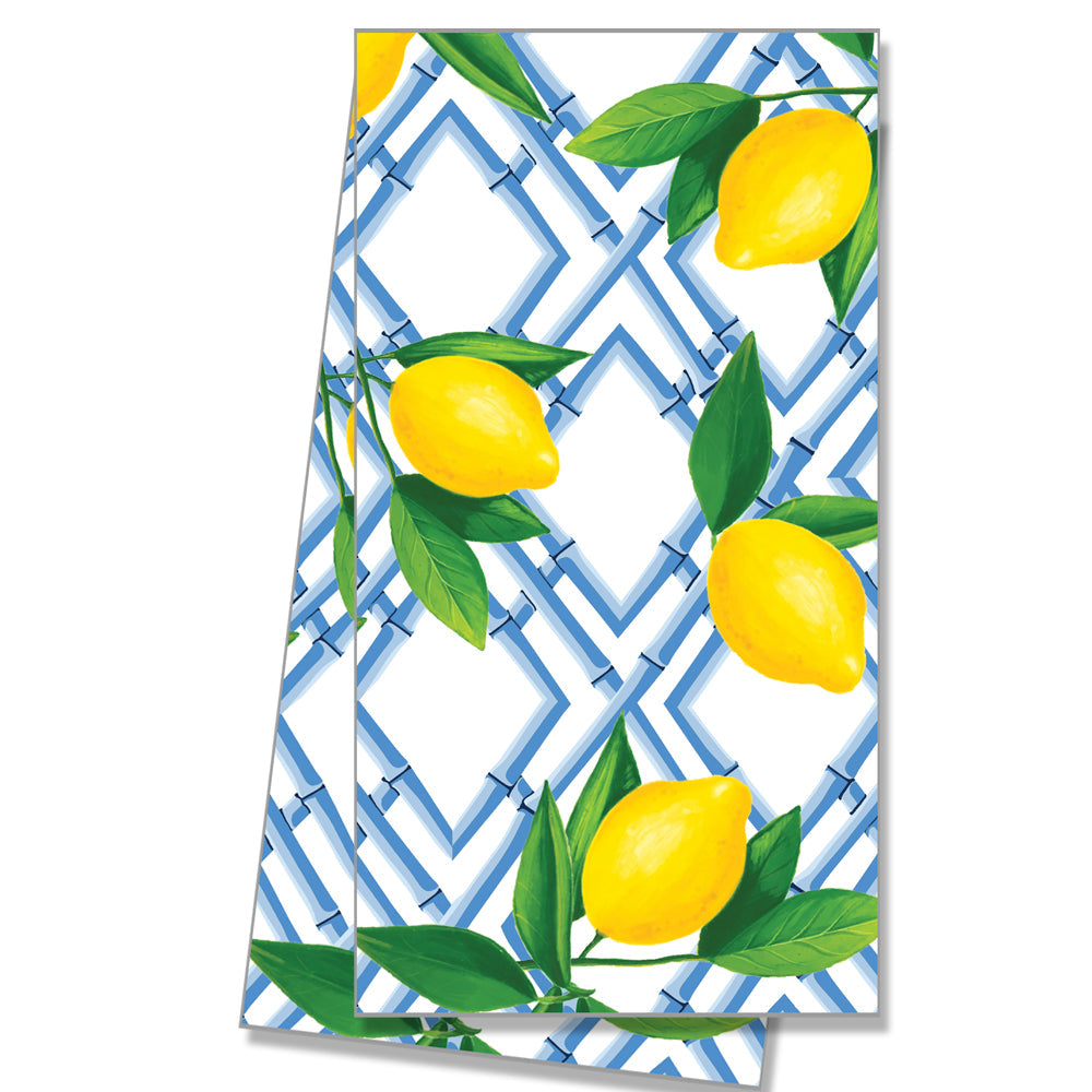 Bamboo Lemon Tea Towel