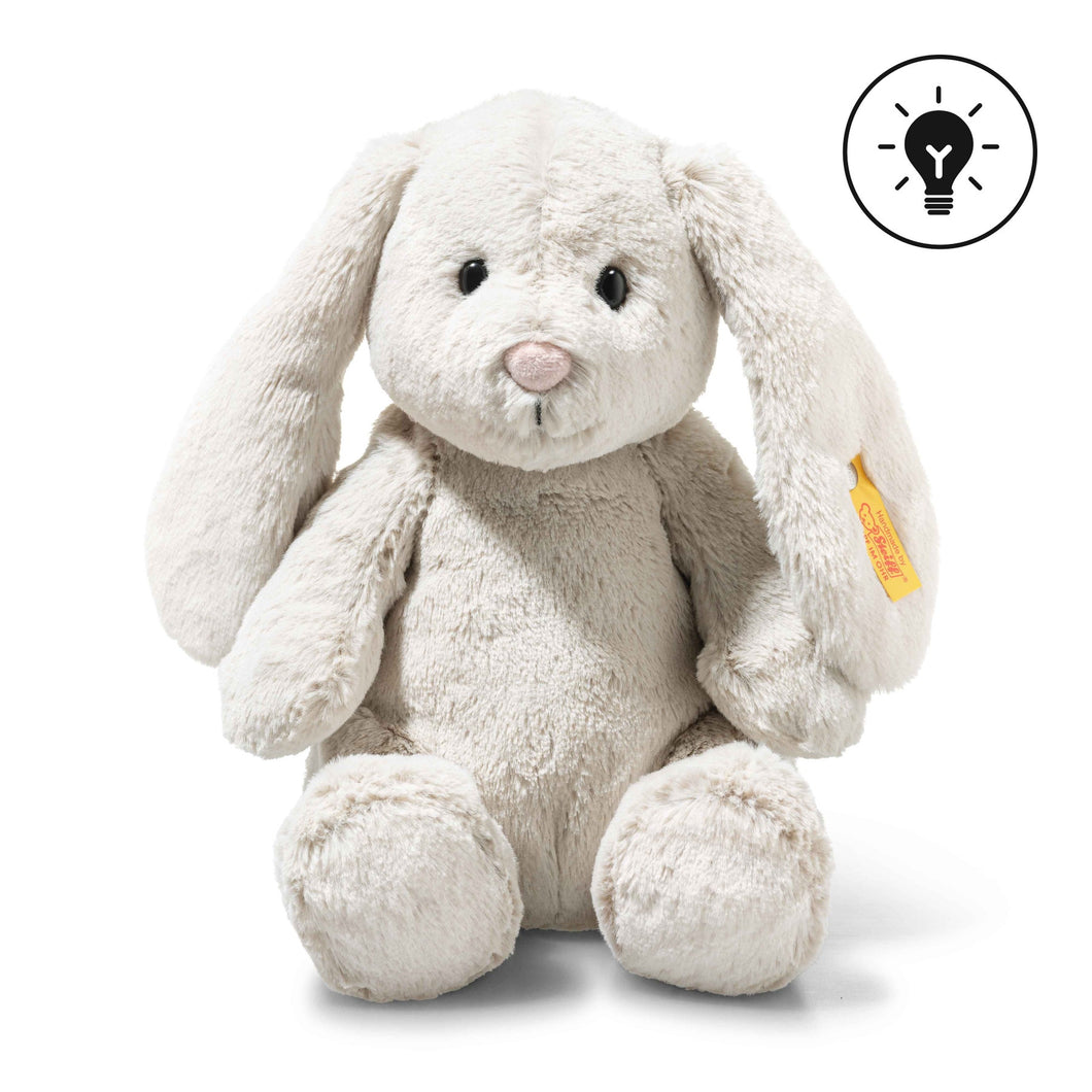 Light at Night Hoppie Rabbit, Light Grey