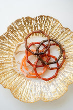 Load image into Gallery viewer, Lucy Bamboo Acrylic Bracelet, Orange

