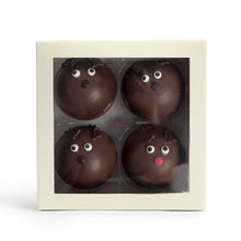 Load image into Gallery viewer, Santa&#39;s Reindeer Milk Chocolate Hot Cocoa Bombs
