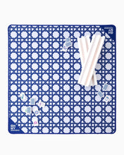 Load image into Gallery viewer, Mini Blue Cane Mat
