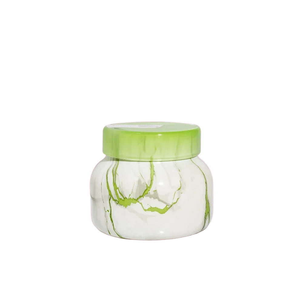 Honeydew Crush Modern Marble Petite Jar, 8 oz