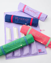 Load image into Gallery viewer, Let&#39;s Rack &amp; Roll Bag, Navy
