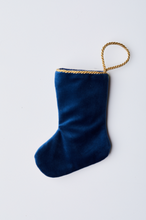 Load image into Gallery viewer, Triumphant Tulip in Blue Bauble Stocking
