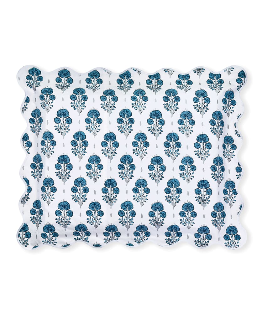 Joplin Boudoir Pillow, Mineral Blue