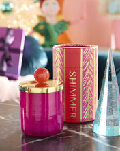 Load image into Gallery viewer, Glitterville's Candle Couturier, Demi Holiday Scented Single Wick Candle, 12 oz
