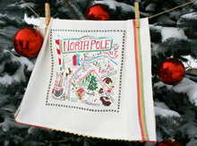 Load image into Gallery viewer, North Pole City Dish Towel
