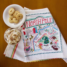 Load image into Gallery viewer, North Pole City Dish Towel
