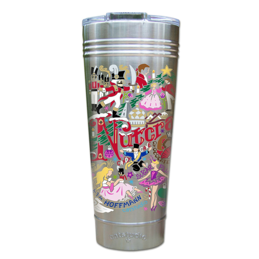 NUTCRACKER Stainless Steel Tumbler, 24 oz