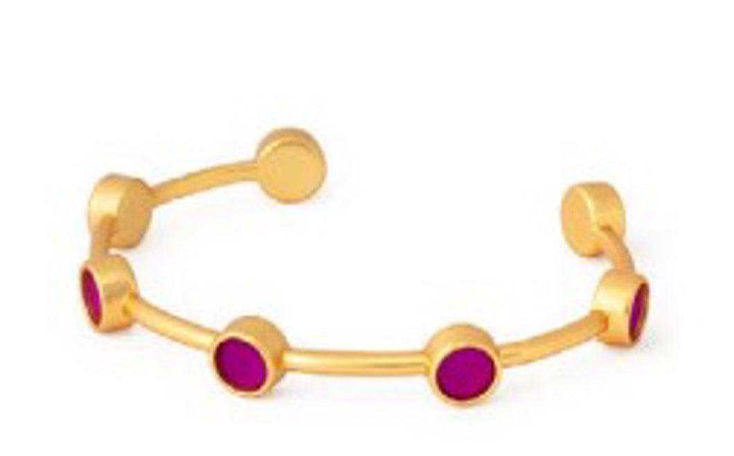 Kaia Multi-Bezel Cuff