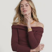 Load and play video in Gallery viewer, Dolce Delicate Bracelet, Iridescent Clear Crystal
