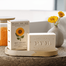 Load image into Gallery viewer, Sweet Sunflower Plant the Box Bar Soap
