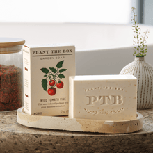 Load image into Gallery viewer, Wild Tomato Vine Plant the Box Bar Soap

