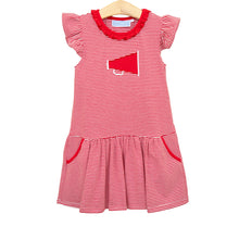 Load image into Gallery viewer, Megaphone Dress, Red
