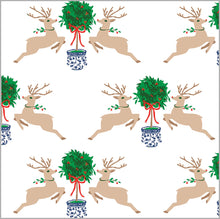 Load image into Gallery viewer, Reindeer Topiary Gift Wrap
