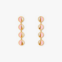Load image into Gallery viewer, Reins Multi Bezel Drop Earring
