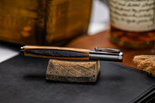 Load image into Gallery viewer, KY Bourbon Barrel Gun Metal Rollerball Pen
